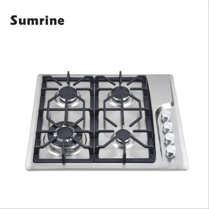 4 Burner Gas Stove: Estufas ODM & OEM Built-in Gas Hob Commercial Cooktop
