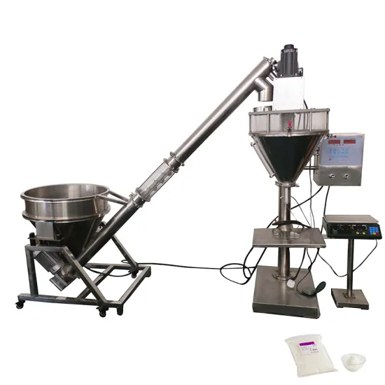 Small Volumetric Glitter Washing Talcum Talc Powder Filling and Sealing Machine