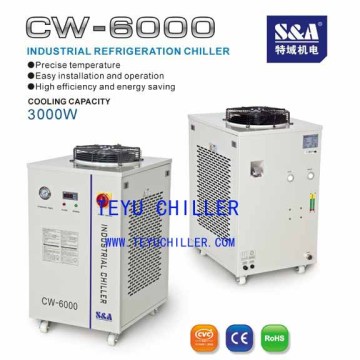 Industrial chiller for fiber laser cutting machine