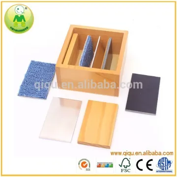Visual Tactile Feel Teaching Aids Temperature Measuring Plate Educational Montessori Toy