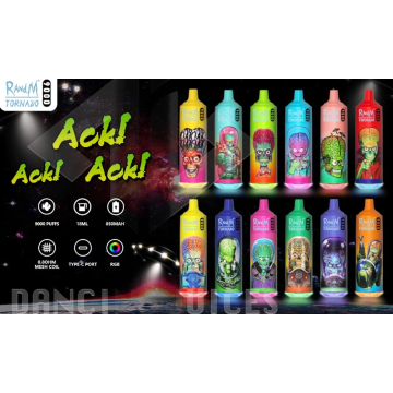 Randm 9000 Puff Electronic Cigarette Vapers Disposable