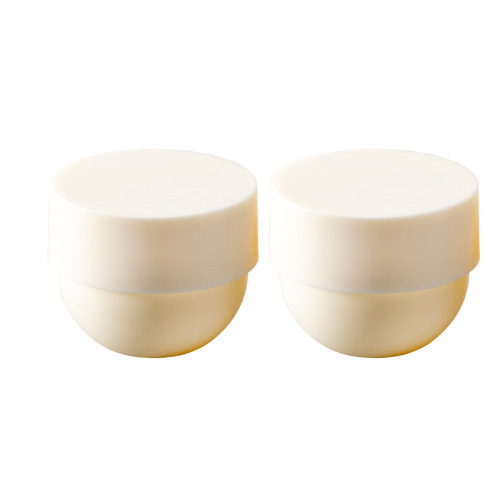 Fabricação de cores brancas personalizadas 300g de plástico pp vazio cabelos cosméticos jarra de jarra de jarro 150ml