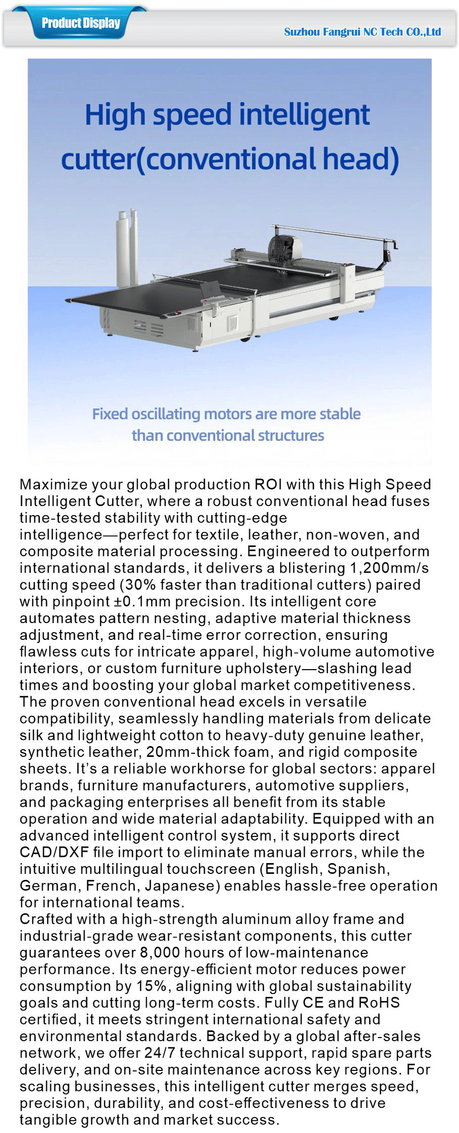 High-speed Cutting Machine -xiangqing1-FR016