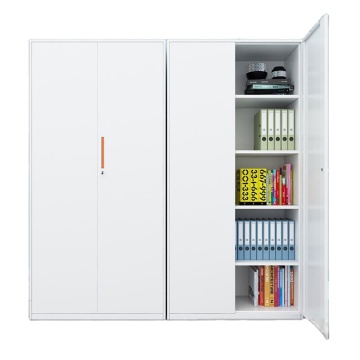 Doppel -Türstahl -Aktenschrank für die Lagerung und Organisation des Büros