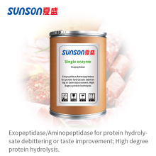 Food grade aminopeptidase enzyme