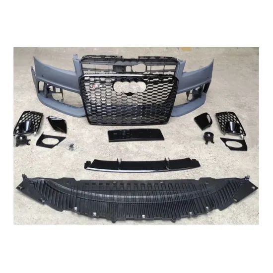 Auto Performance Parts Body Kit: Front Bumper Grill Set for Audi A8 D4 2011-2018 RS8 Style Facelift