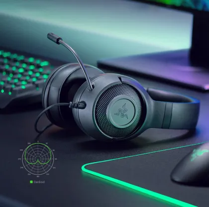 Razer Kraken X Essential 7.1 Surround Sound Wired Gaming Headset
