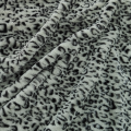 Artificial Rabbit Fur Fabric Leopard Print Faux Fur