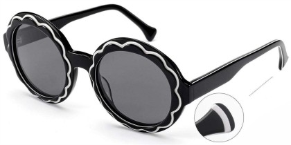 C2 Acetate Sunglasses Black、White
