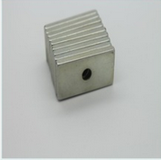 30 x 30 x 15mm thick N42 Square with hole Neodymium Magnet