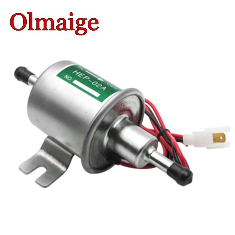Universal diesel petrol gasoline electric fuel pump HEP-02A low pressure 12V for carburetor motorcycle ATV