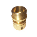 Brass garden hose tap end connector