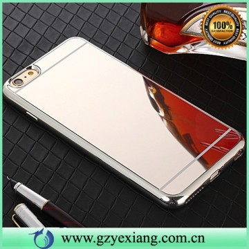 high quality 2016 electroplate mirror soft tpu case for samsung galaxy s7 back cover