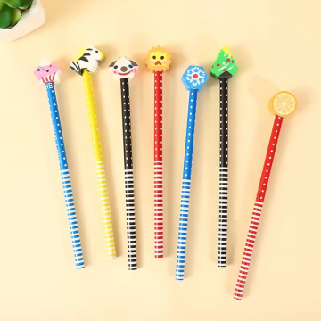 Wholesale Bulk Sale: Affordable Kawaii Animal-Shaped HB Black Wood Pencils