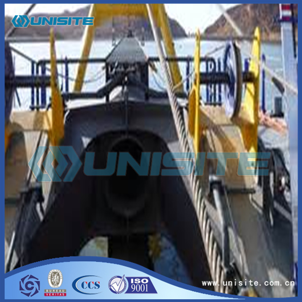Marine cutter suction dredgers ladders