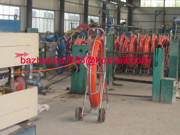 Fiberglass duct rodder, Duct rod