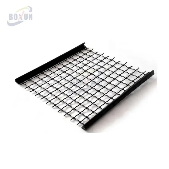 High-Quality Crusher Screen Mesh with Manganese: Crimped Wire Screen for Ore, Stone Quarry Applications
