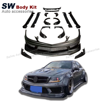High Quality ROBOT Style Body Kit for Mercedes-Benz C-Class W204 C63