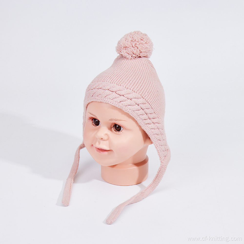 knitted hat with cheap price for girl