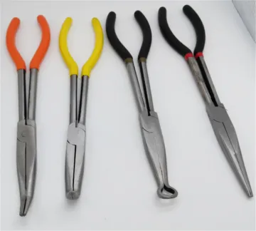 Lengthen Crimp Stripping Needle Round Nose Curved Plier