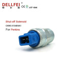 Válvula solenoide de 12 V Stop 413405A1 para Perkins