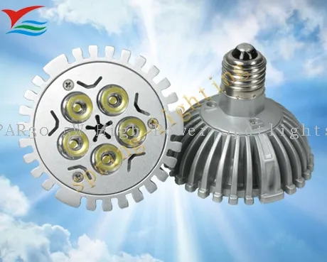High Power Ac85 - 265v / Par30 / 5w / White 5500 - 6500k Led Spot Lamps Ce &amp; Rohs Approval