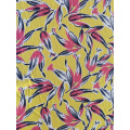 Tropical Design Polyester Bubble Crepe Printing Fabric