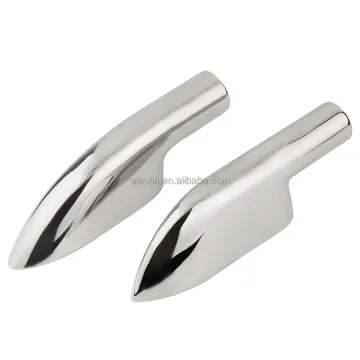 Marine Boat Hand Rail End Top Mount for 7/8\" or 1\" Pipe Tube - 316 Stainless Steel Marine Hardware Fitting