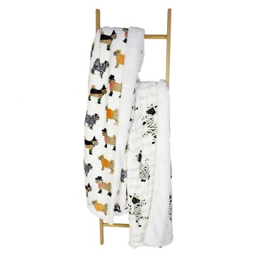 Super Soft Sherpa Reversible Throw Borec - Luxe Comfort w przystępnych cenach