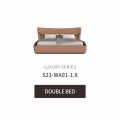 bedside table Bedroom set leather uphostery bed Manufactory