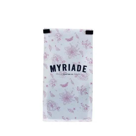 resealable top zip biotre coffee bags compostable