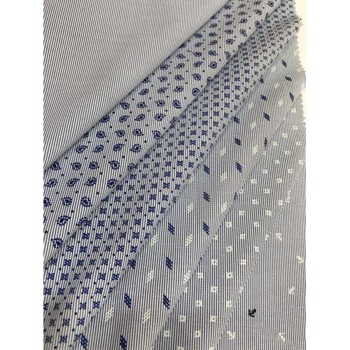 T/C Woven Yarn-dyed Stripe Printed Fabric For Processing
