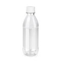 Yuyao Factory OEM-etikettering 300 ml Food Grade Pet Plastic Drinkwater Flessen voor dranken met schroefdeksel