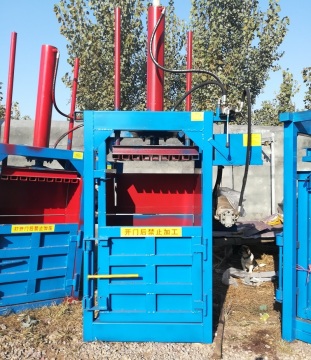 Vertical Semi-automatic Hydraulic Packing Machine for Waste Paper Baling and Fabric Compression