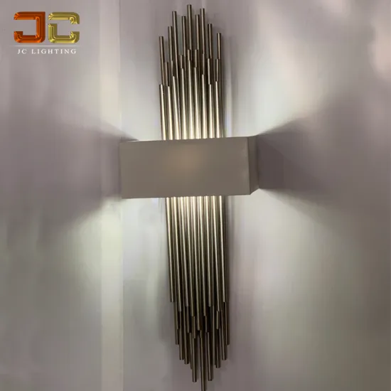 Luxury Modern Nickel Wall Lamp Creative Accessories