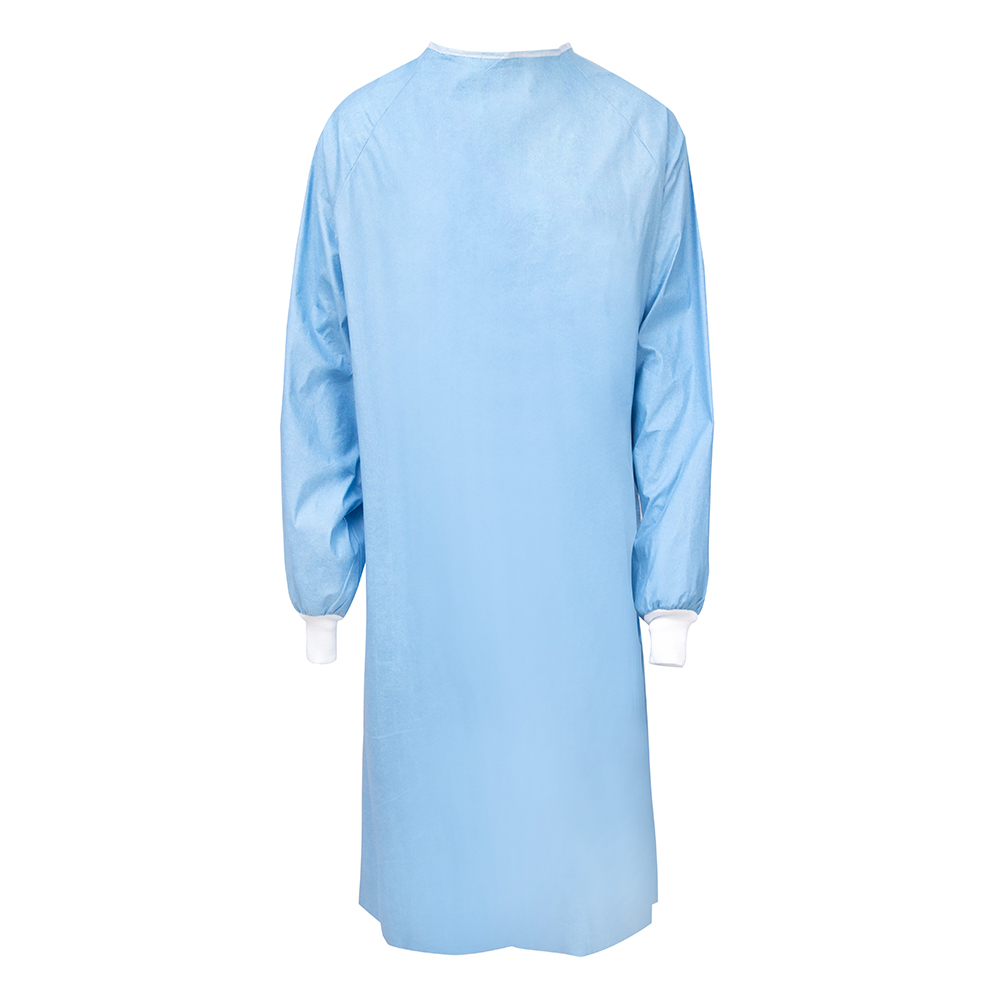 Spunlace surgical gown