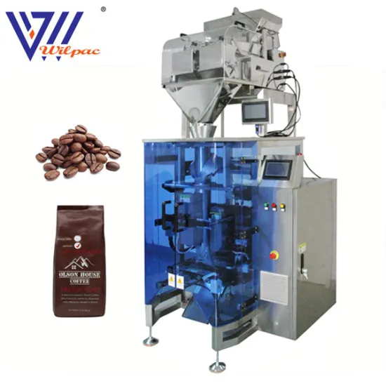 Roasted Coffee Bean Bag Packing Machine - Vertical Fill Seal Packaging Equipment