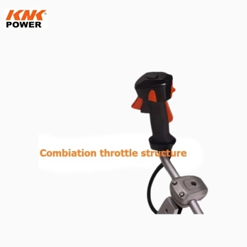 KNK Power 2 Crote Brush Cutter - Cutrol Bush Brush Cutter مع مقبض الدراجة لتقليص الحديقة (63.3 سم مكعب)