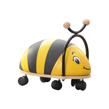 Good Quality Wooden Kids Slider: Toddler Ride-On Animal Ladybug Toy with Low MOQ