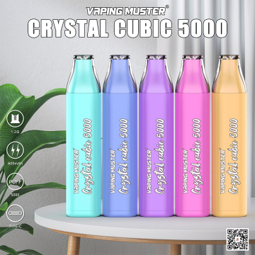 Crystal Cúbico Vape 5000 Puff