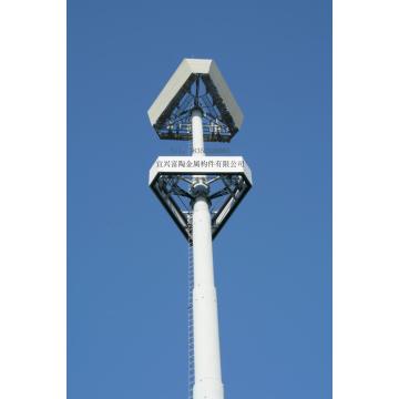 25m 30m cực mạ kẽm cho cột viễn thông