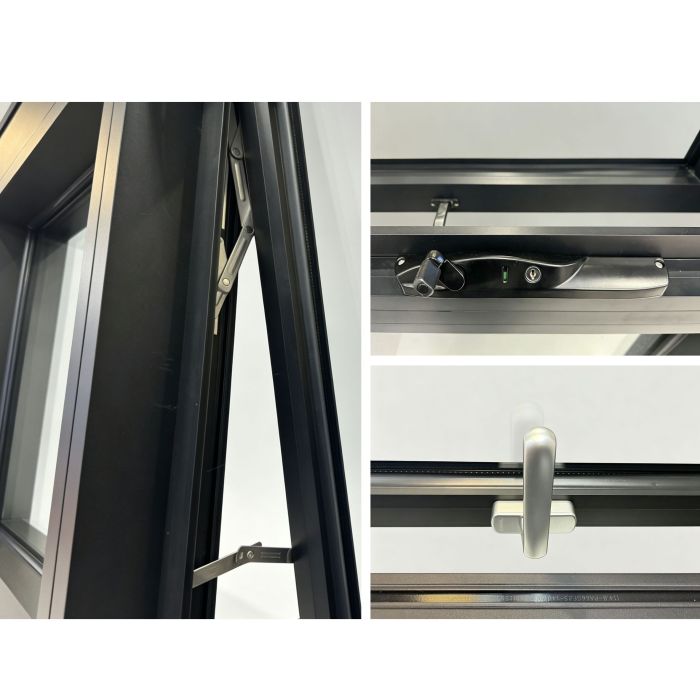 Fenêtre à auvent cassée non thermique