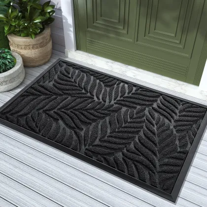 Heavy Duty Non Slip Welcome Mats Outdoor Entrance Door Mats For Home