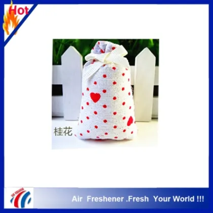 green tea scented sachet