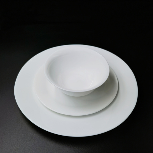 Elegant Home Dinnerware White Opal Dinner Set