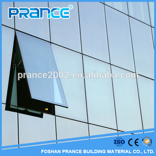 New Zealand frameless glass curtain wall construction