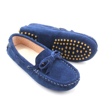 Zapatillas de cuero para bebés, niños, zapatos casuales