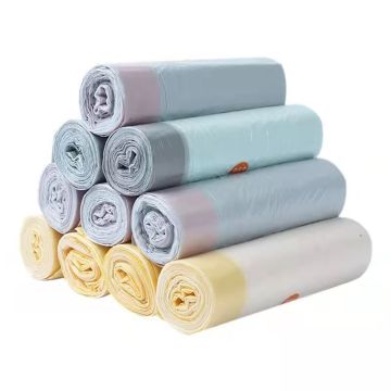 High Quality Custom Biodegradable Plastic Cat Litter Pan Liners Heavy Duty Durable Drawstring Cat Litter Bags