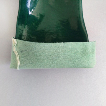 PVC Επικάλυψη Πράσινο Ψάρεμα Αμμώδης Φινίρισμα PVC Γάντια