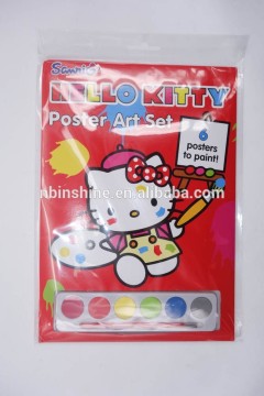 Juego de arte de carteles, juego de pintura de carteles